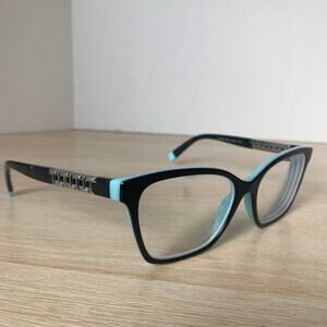 Tiffany & Co. TF2228 8055 Eyeglasses Black Blue Frames Only 54-16-140 Italy